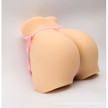 Masturbação masculina 60-70cm Realistic Full Silicone Love Leg Doll com vagina brinquedos sexuais
